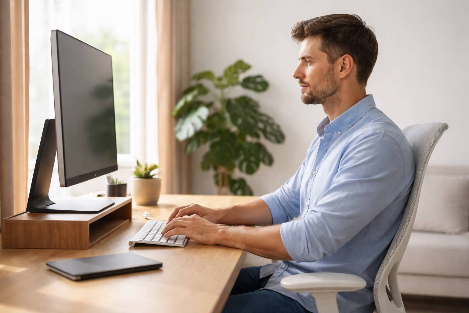 Salud ocular en la era digital: regla 20-20-20, postura y ejercicios para la vista cansada